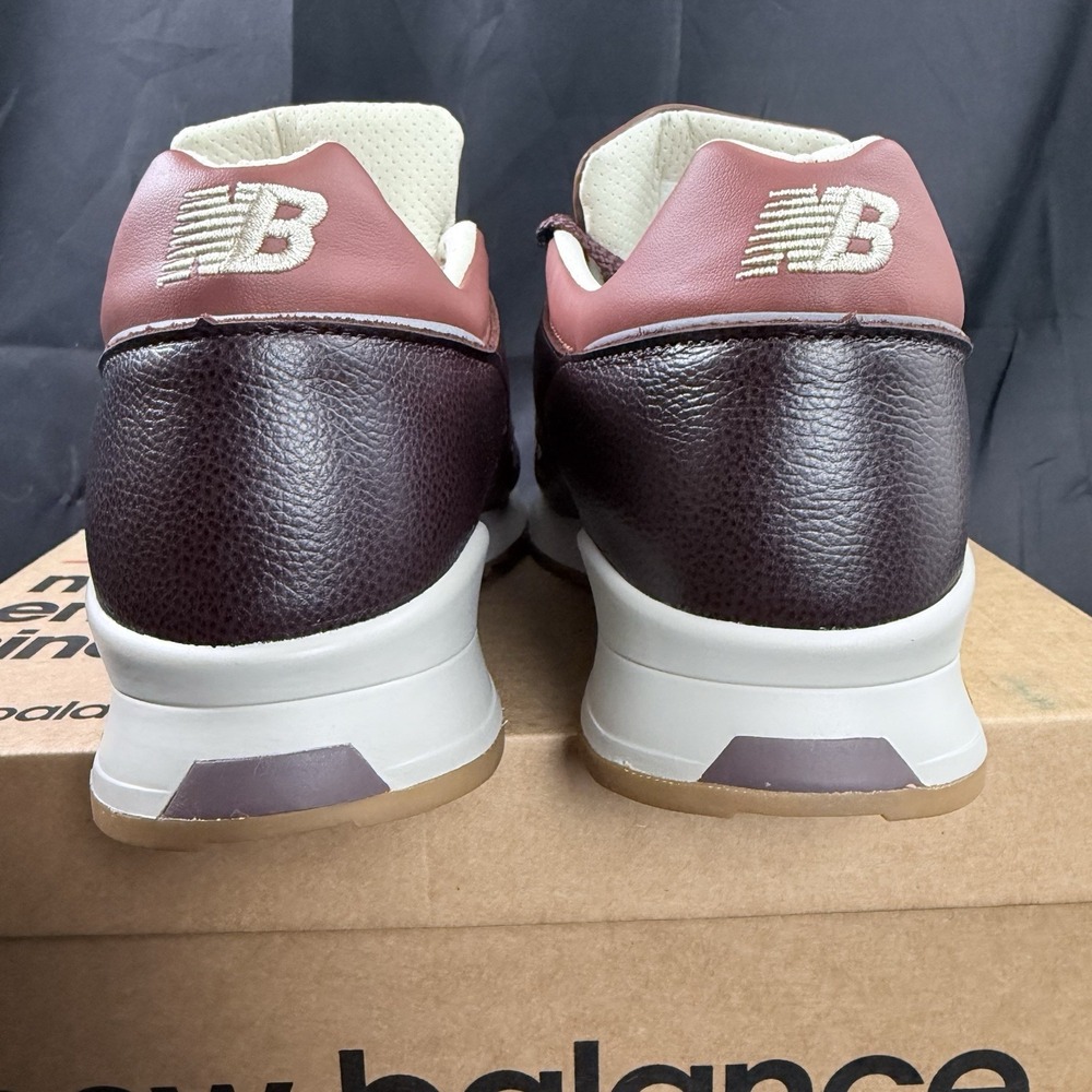 New Balance 1500 Mens 8.5 Brown‎ "French Roast" Made in England Leather M1500GBI - Picture 6 of 11